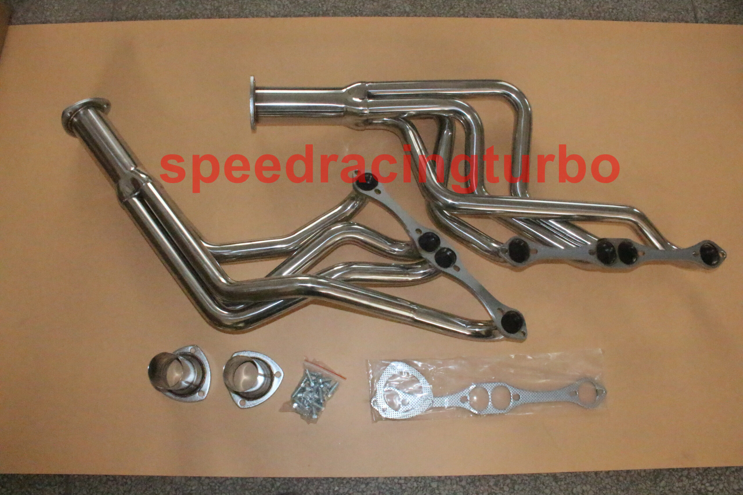 Raw Steel Competition Headers For Chevy SBC 1965-1989 Chevelle Camaro Bel Air – Speedmaster PCE316.1079.02